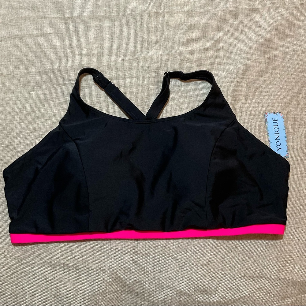 YONIQUE WOMEN  SWIMWEAR TOP size 22W